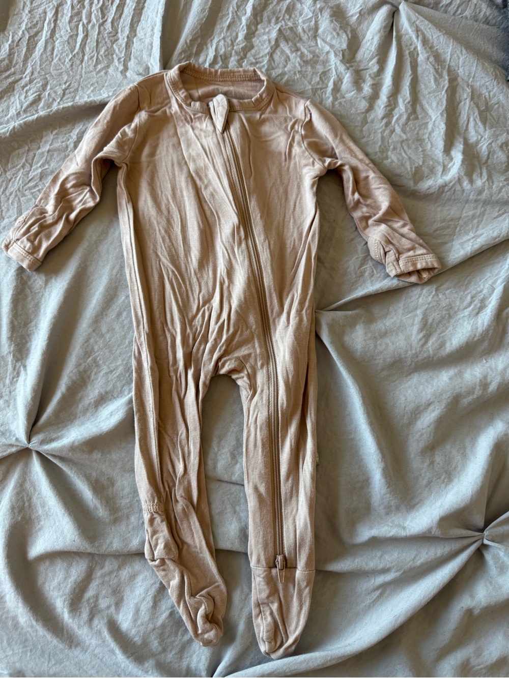 Kyte Baby Zip-Front One-Piece Sleepwear in Sunset